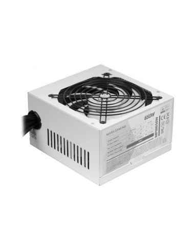 Fuente de alimentación 650W Mars Gaming MPIII650 Blanca