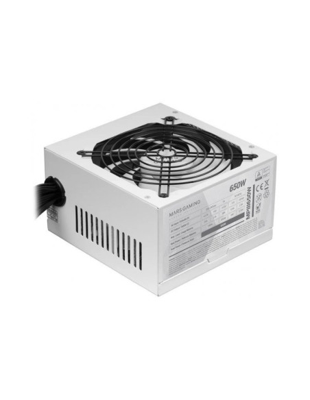 Fuente de alimentación 650W Mars Gaming MPIII650 Blanca