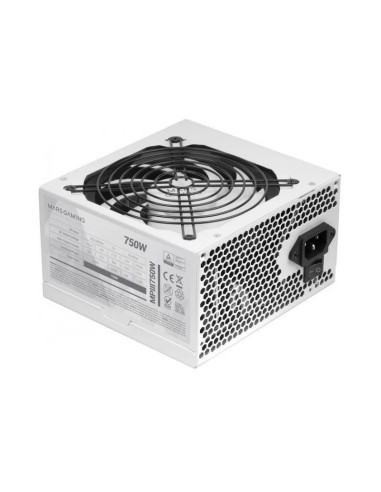 Fuente de alimentación 750W Mars Gaming MPIII750 Blanca