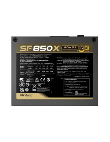 Fuente de alimentación 850W Antec SF850X EC ATX 3.1 (PCIe 5.1)