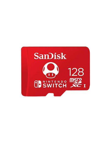 MicroSD Sandisk Nintendo (Super Mario Mushroom) 128GB