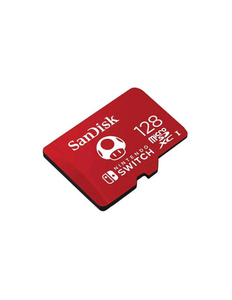 MicroSD Sandisk Nintendo (Super Mario Mushroom) 128GB