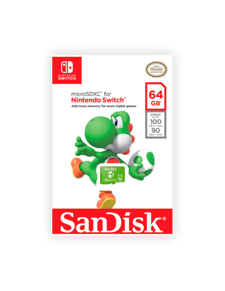 Sandisk Nintendo Yoshi Edition 64GB MicroSD