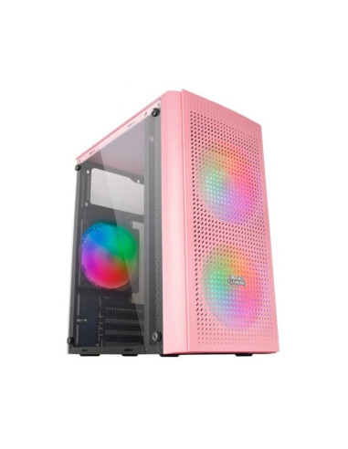 Caja para PC Mars Gaming MC300 Rosa Micro-ATX