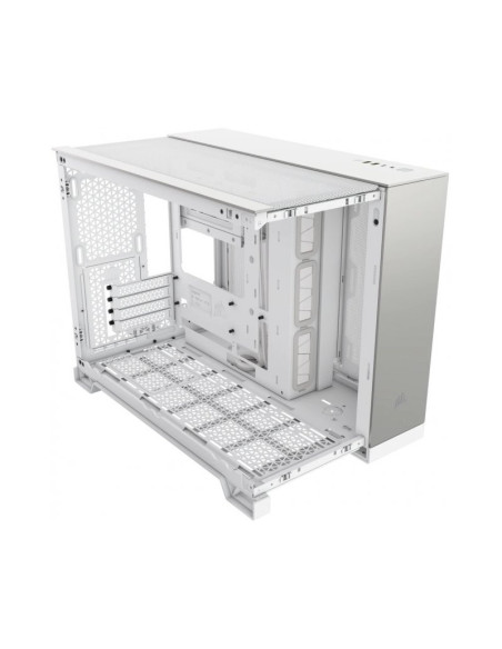 Caja para PC Corsair 2500X Blanco/Aluminio Micro-ATX