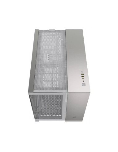 Caja para PC Corsair 2500X Blanco/Aluminio Micro-ATX
