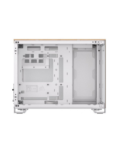 Caja para PC Corsair 2500X Blanco/Nogal Micro-ATX