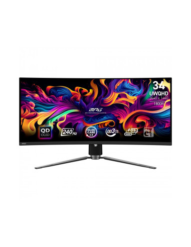 Monitor curvo MSI MPG 341CQPX QD-OLED 34" UWQHD 240Hz Adaptive Sync