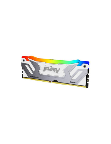 Memoria Kingston Fury Renegade RGB 48GB RAM DDR5 (2x24GB) CUDIMM 8400MHz CL40 Blanca