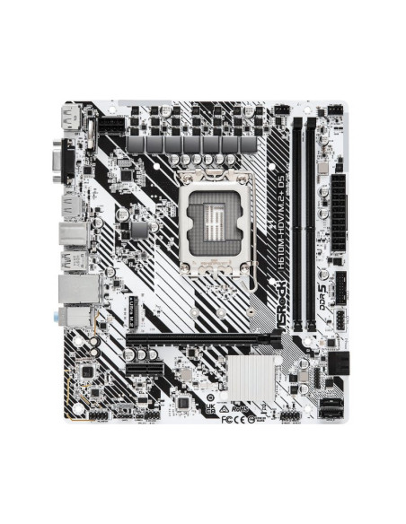 Placa base AsRock H610M-HDV/M.2+ D5 Socket 1700 Micro-ATX