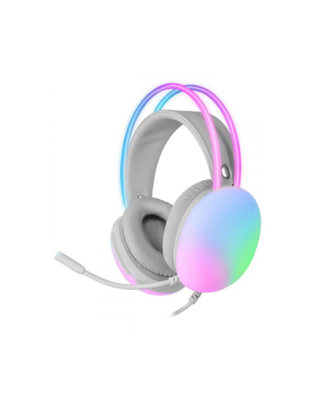 Auriculares gaming Mars Gaming MH-GLOW Rosa