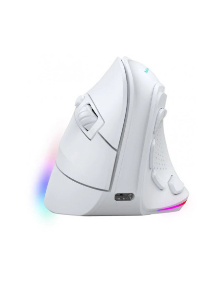 Ratón gaming inalámbrico Mars Gaming MM-SK Blanco 8400 DPI