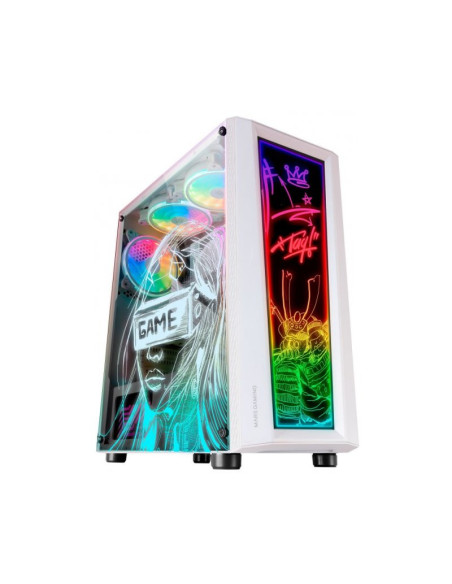 Caja para PC Mars Gaming MC-ART Blanca ATX