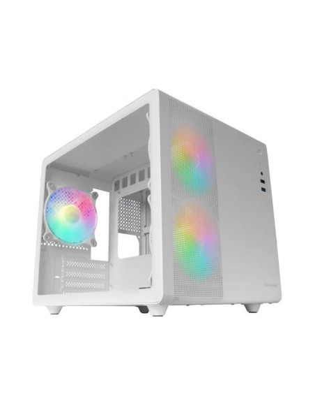 Caja para PC Mars Gaming MC-400 Blanco Micro-ATX