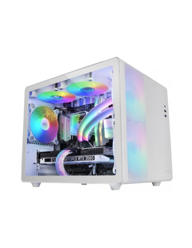 Caja para PC Mars Gaming MC-400 Blanco Micro-ATX