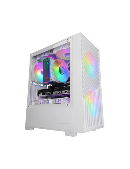 Caja para PC Mars Gaming MC-VORTEX Blanca Micro-ATX