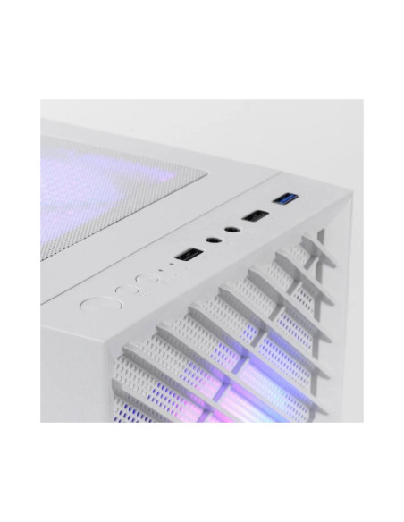 Caja para PC Mars Gaming MC-VORTEX Blanca Micro-ATX