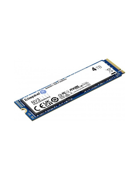 Disco duro SSD Kingston NV3 4TB NVMe Gen4.0 M.2