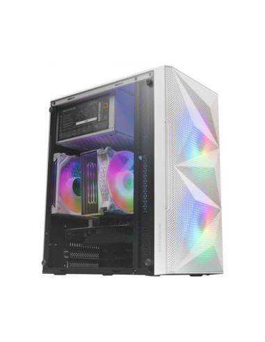 Caja para PC Mars Gaming MC-ME Blanca Micro-ATX