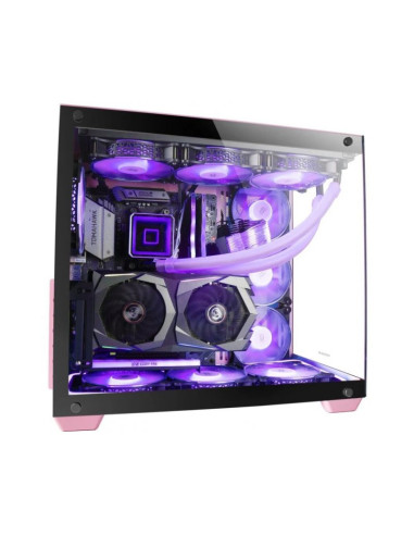 Caja para PC Mars Gaming MCV4 Rosa E-ATX