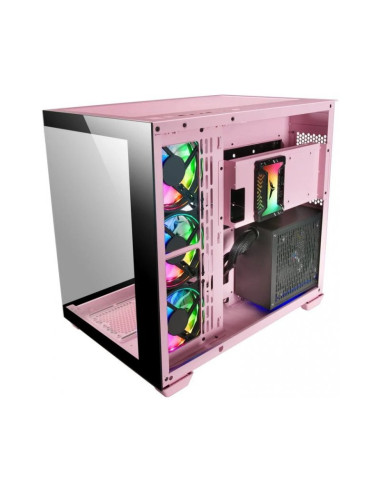 Caja para PC Mars Gaming MCV4 Rosa E-ATX