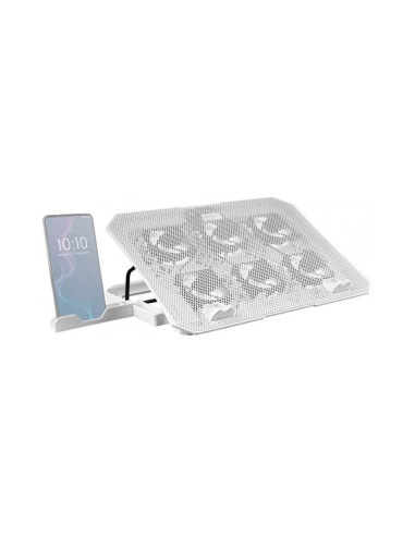 Base de refrigeradora Mars Gaming MNBC23 Blanca 16"