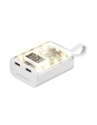 Batería externa Mars Gaming MPK-10K 10000 mAh Blanca