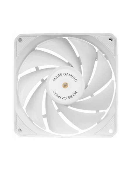 Pack de 2 ventiladores PC Mars Gaming MF-NCLX2 Blanco 120mm
