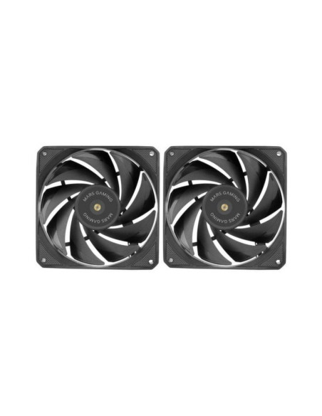 Pack de 2 ventiladores PC Mars Gaming MF-NCLX2 120mm