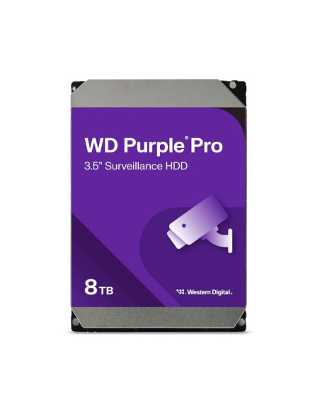 Disco duro WD Purple Pro Surveillance 8TB 3.5" SATA HDD