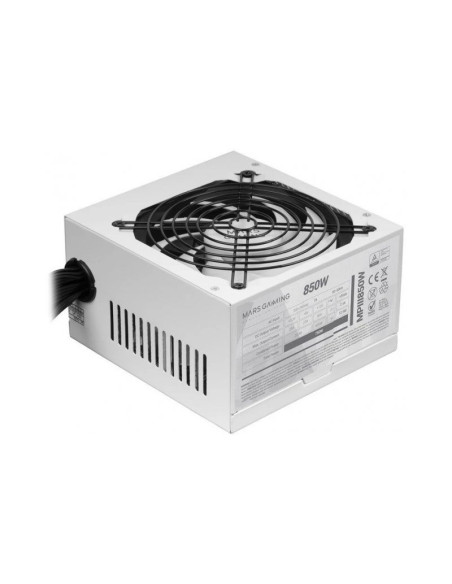Fuente de alimentación Mars Gaming MPIII850 Blanca 850W
