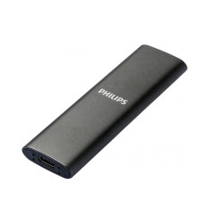 Disco duro externo Philips Portable 2TB SSD USB Tipo C M.2