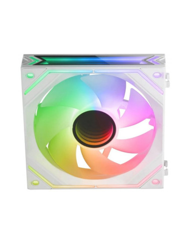 Ventilador PC Mars Gaming MF-LINKFINITY Blanco aRGB 120mm