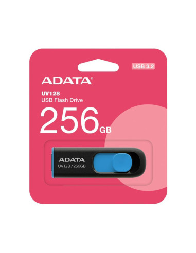 Adata UV128 Pendrive 256GB Azul USB 3.2