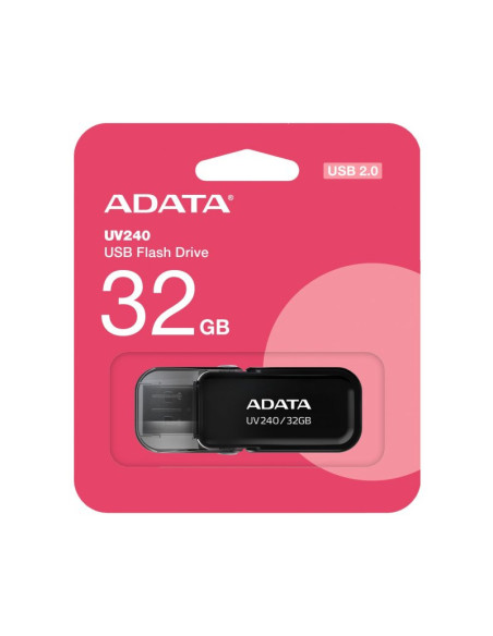 Adata UV240 Pendrive 32GB Negro USB 2.0