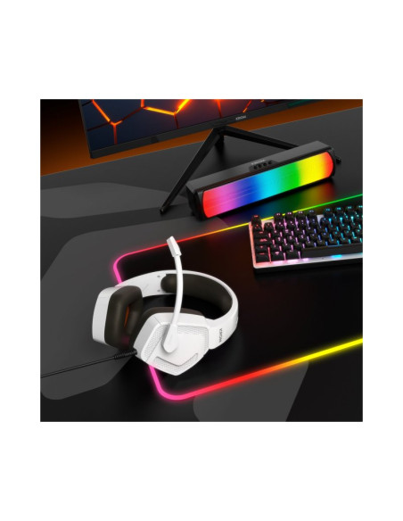 Auriculares gaming Krom Kopa Pro Blanco