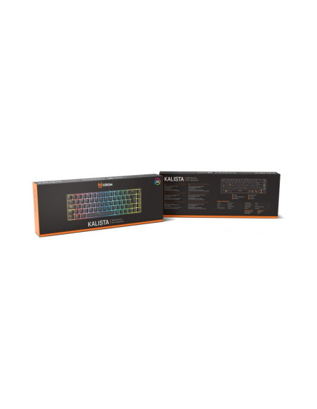 Teclado gaming Krom Kalista RGB