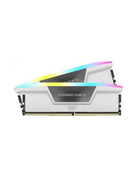 Corsair Vengeance RGB 32GB RAM DDR5 (2x16GB) 6000MHz CL30 Dual Profile Blanca