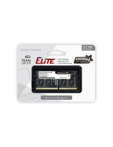 Memoria TeamGroup Elite 16GB DDR4 3200MHz CL22 SODIMM