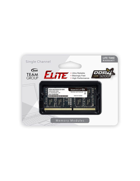 Memoria TeamGroup Elite 16GB DDR4 3200MHz CL22 SODIMM