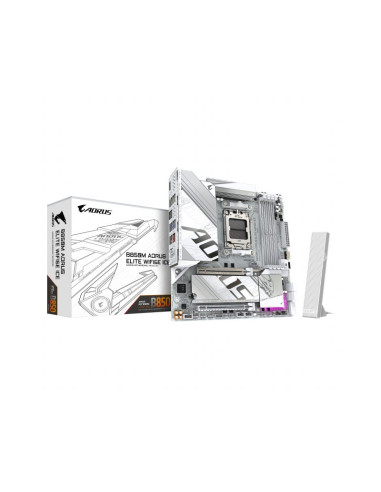 Placas base Gigabyte B850M AORUS Elite WIFI6E ICE Socket AMD AM5 Micro-ATX