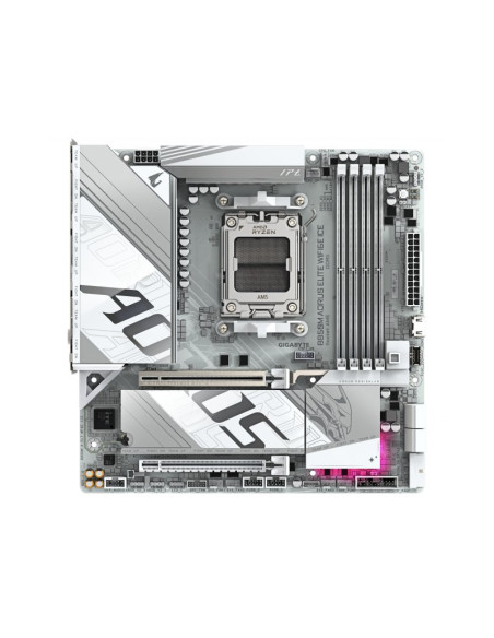 Placas base Gigabyte B850M AORUS Elite WIFI6E ICE Socket AMD AM5 Micro-ATX
