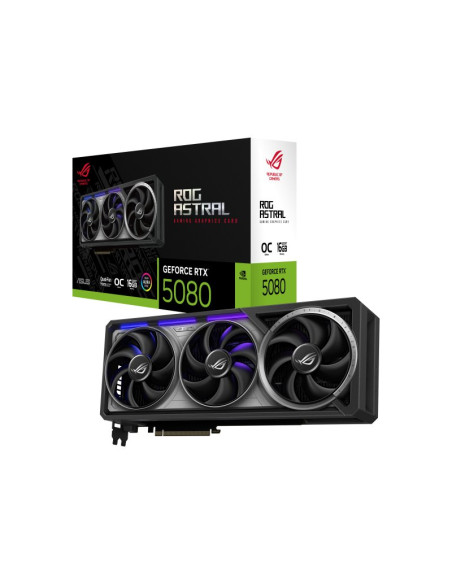 Tarjeta gráfica Asus ROG Astral RTX 5080 OC 16GB GDDR7