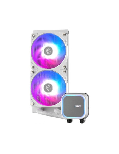 Refrigeración líquida PC MSI MAG Coreliquid A13 240 Blanca 240mm