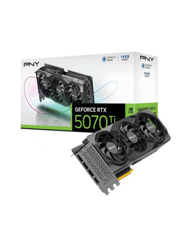 Tarjeta gráfica PNY GeForce RTX 5070 Ti 16GB GDDR7 DLSS4