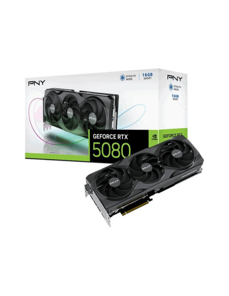 Tarjeta gráfica PNY GeForce RTX 5080 16GB GDDR7 DLSS4