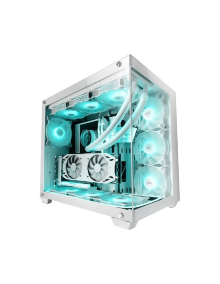 Caja para PC Mars Gaming MCV4 Blanca E-ATX