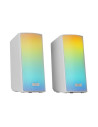 Altavoces gaming Mars Gaming MSRGB2 Blanco