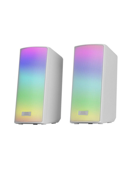 Altavoces gaming Mars Gaming MSRGB2 Blanco