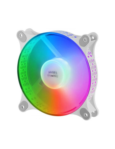 Pack de 2 ventiladores Mars Gaming MF-DUO Blanco 120mm